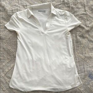 Women's White Callaway Golf Polo Shirt
